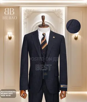 Men's Luxury 3pis Suit With 2 Botton Only for Men of Class