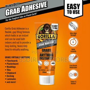 Gorilla Glue Gorilla Heavy- Duty Grab Adhesive White 200ml
