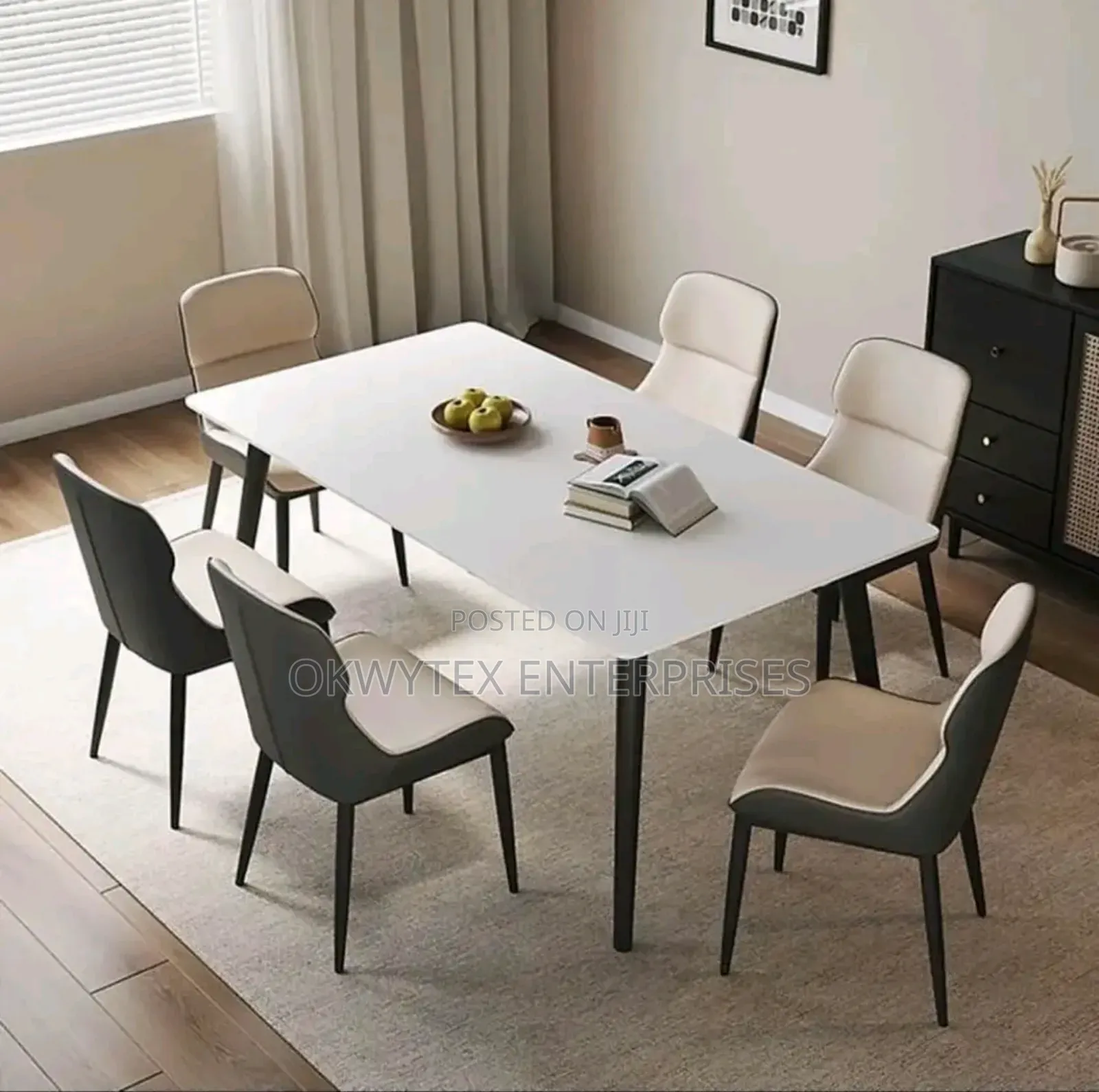 Today Quality Marble Top Dinning Set