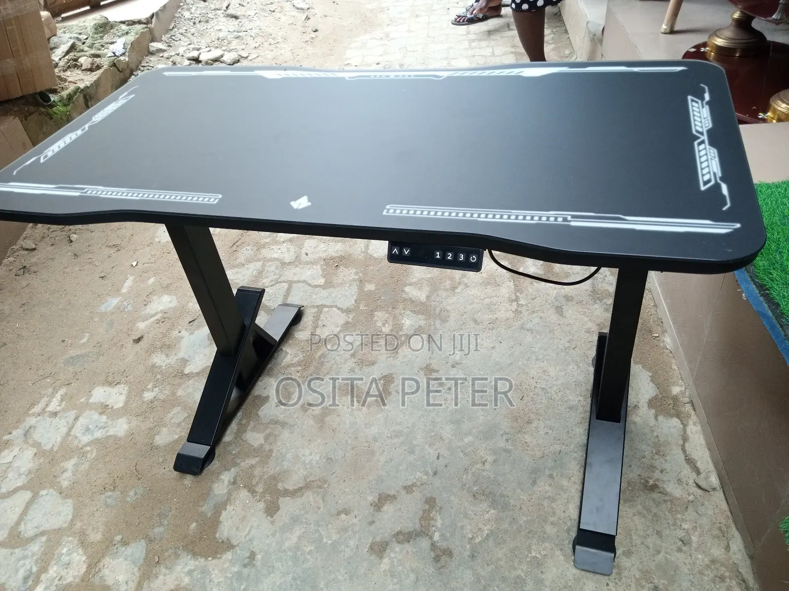New Electric Adjustable Table With Led Light 1.2 Mete