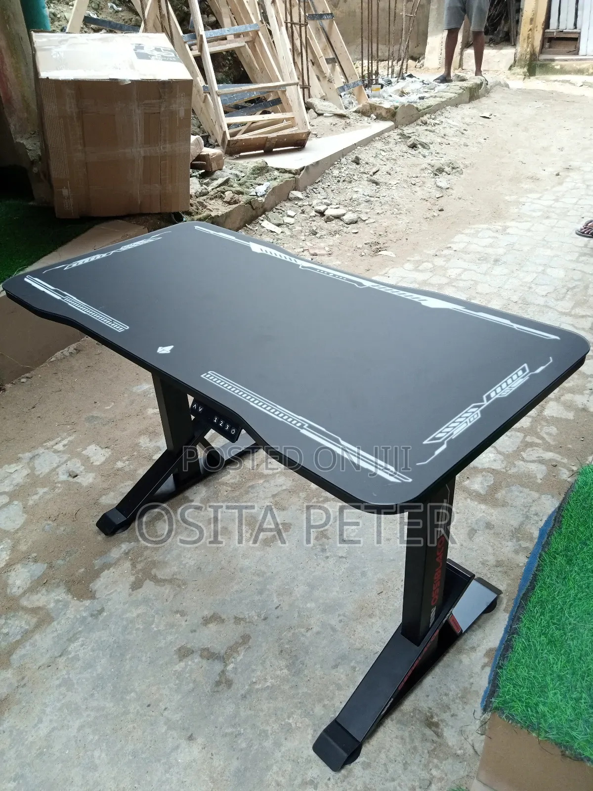 New Electric Adjustable Table With Led Light 1.2 Mete