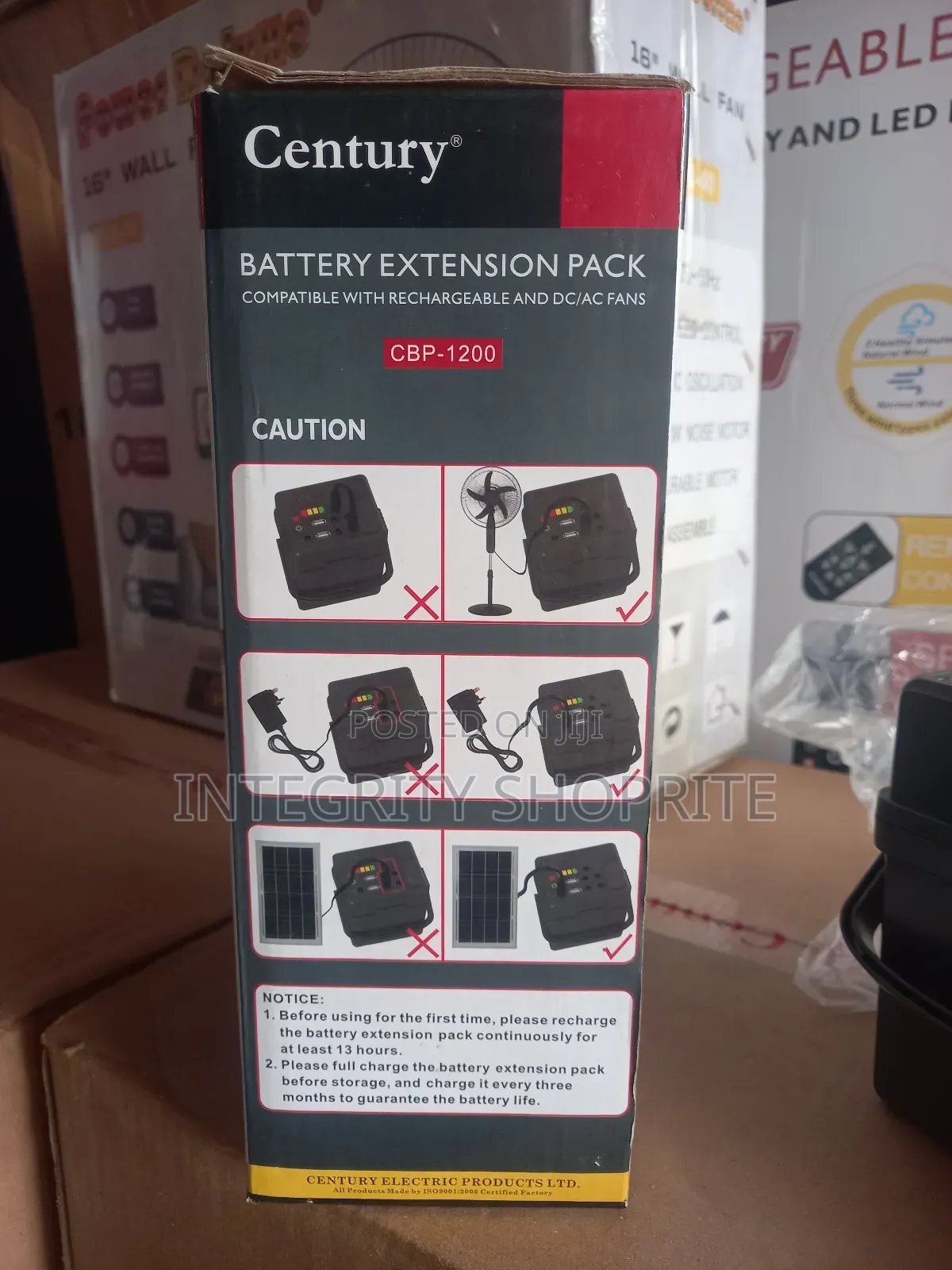Century Battery Extension Pack