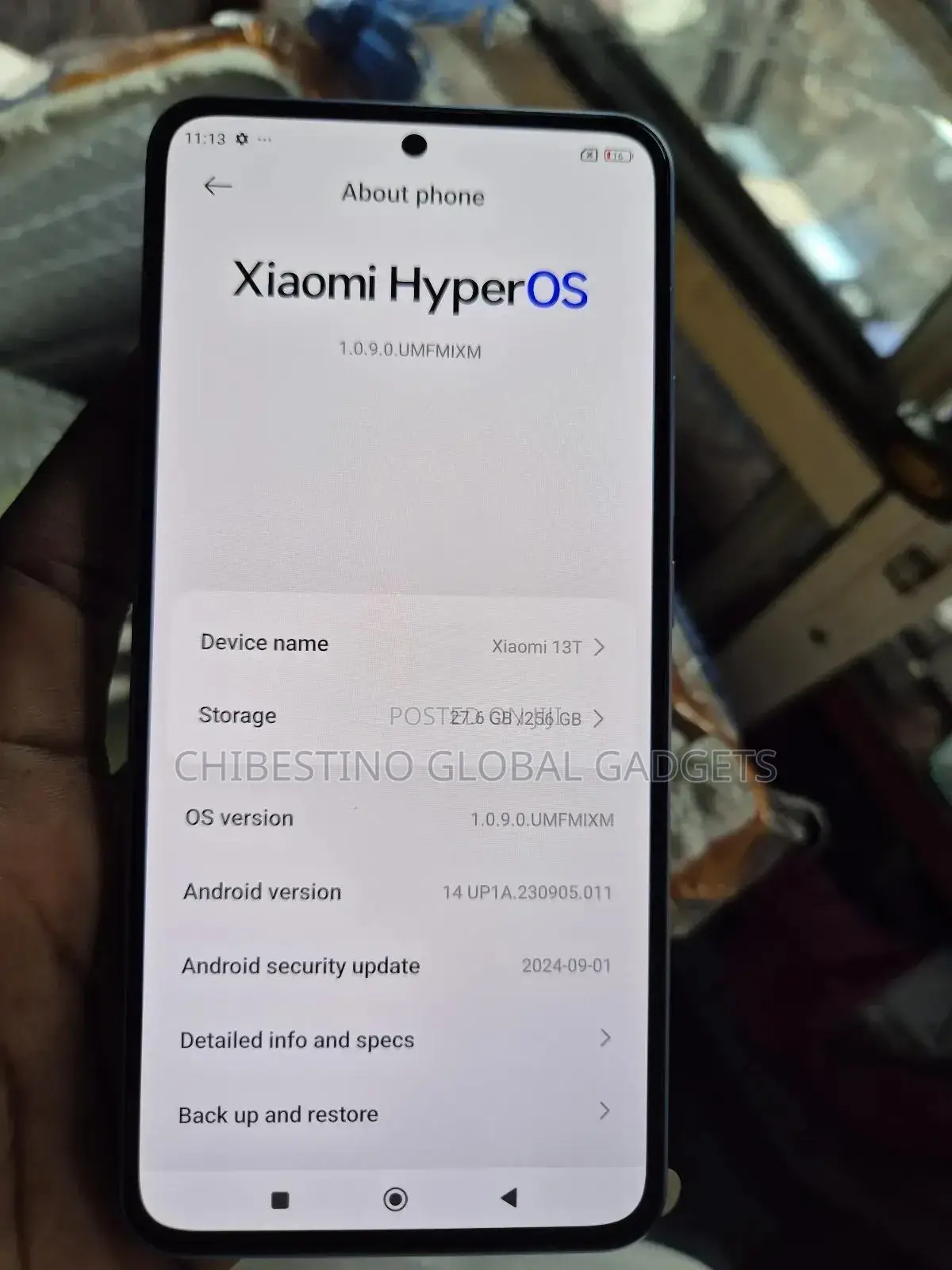 Xiaomi 13T 256 GB Black