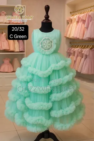 High Quality Cinderella Bell Gown for Girls