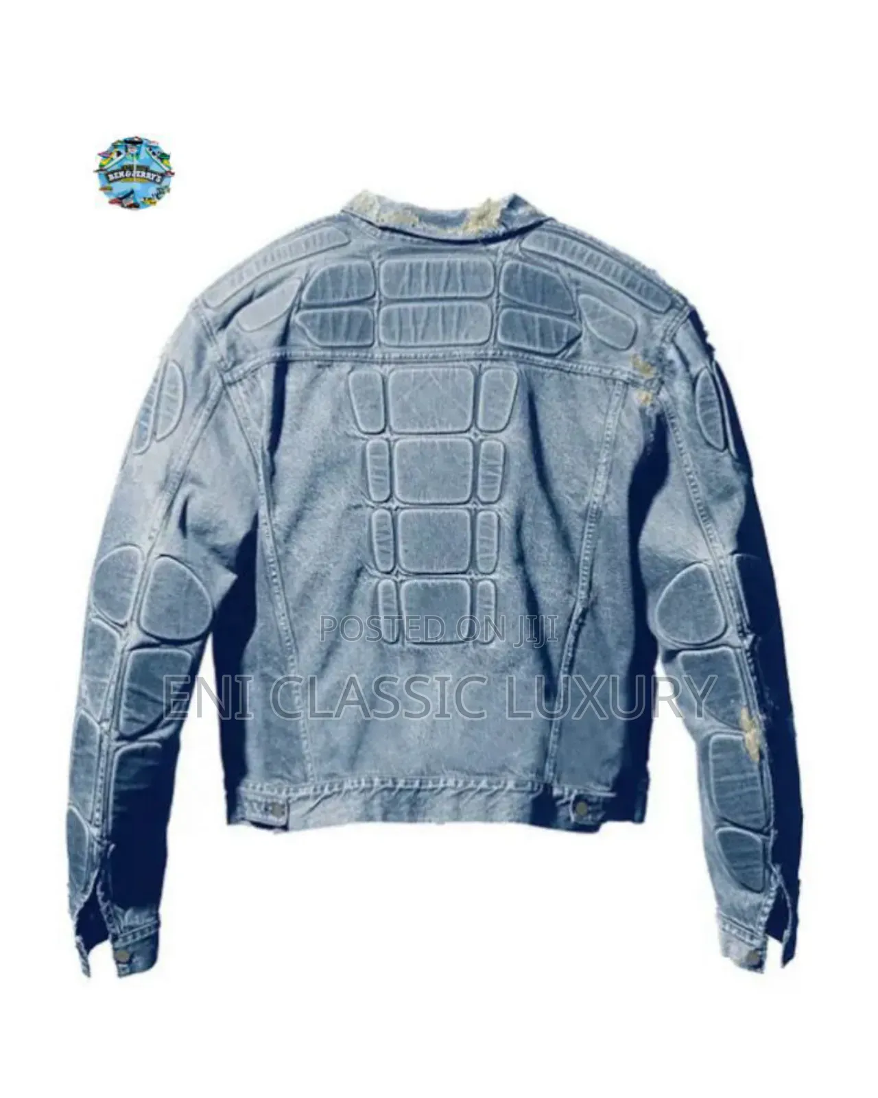 Yezzy X Balenciaga Luxury Jeans Jacket 🧥 Well Branded