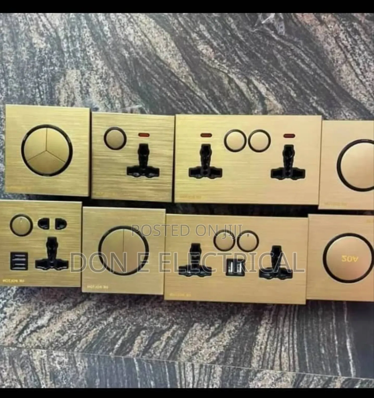 13amps Universal Double Socket With Usb Soft Touch