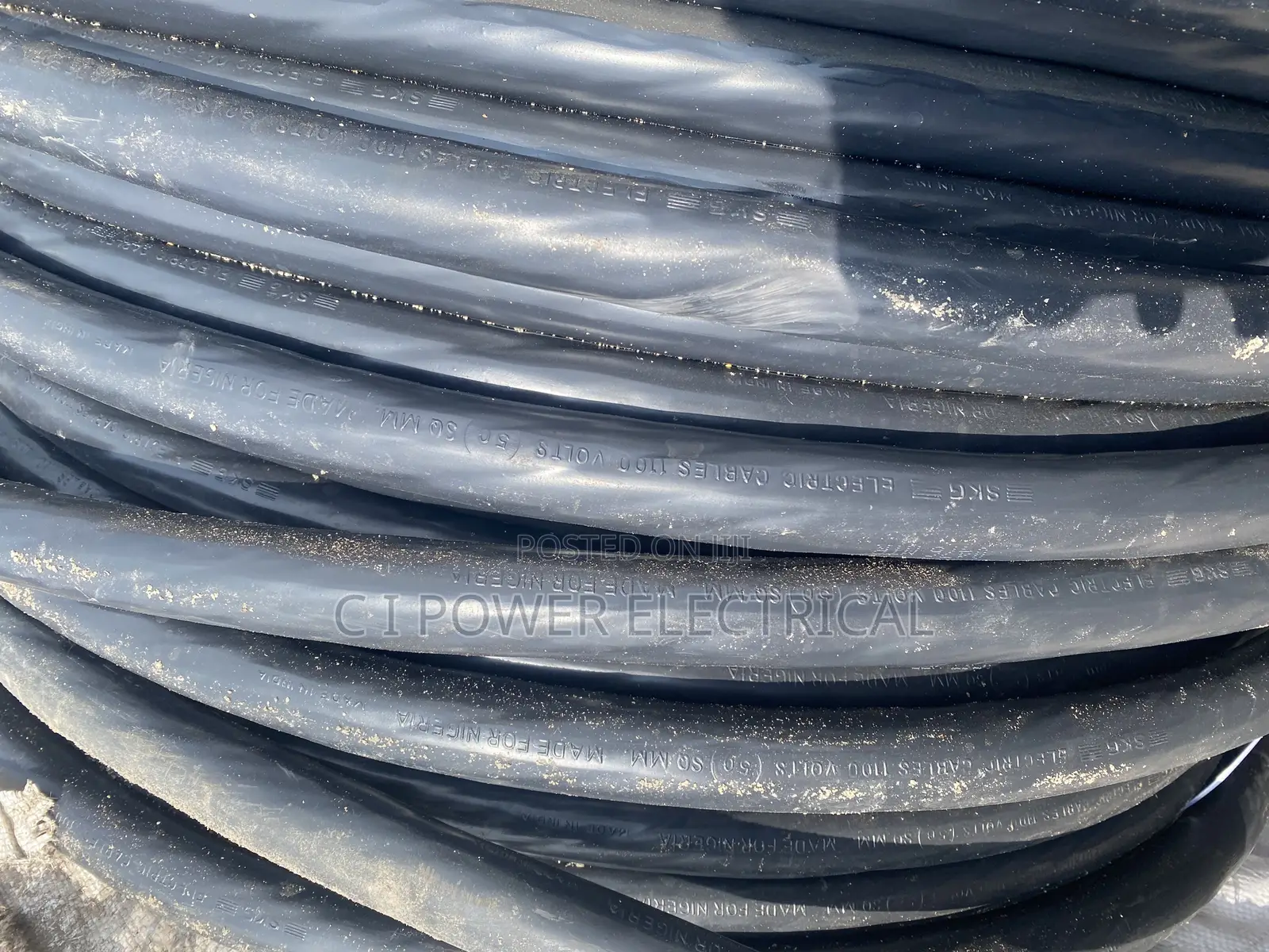 50mm 4 Core PVC Armored Cable