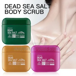 Photo - Dead Sea Salt Exfoliating Body Scrub.