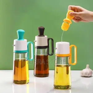2in1 Oil Sprayer Bottle With Silicone Cover
