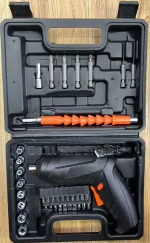 Lithium Rechargeable Screw Driver With Accessories