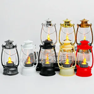 Led Castle and Lantern Decorative Lamp