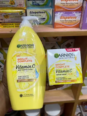Photo - Garnier Bright Complete Vitamin C Body Lotion Face Cream
