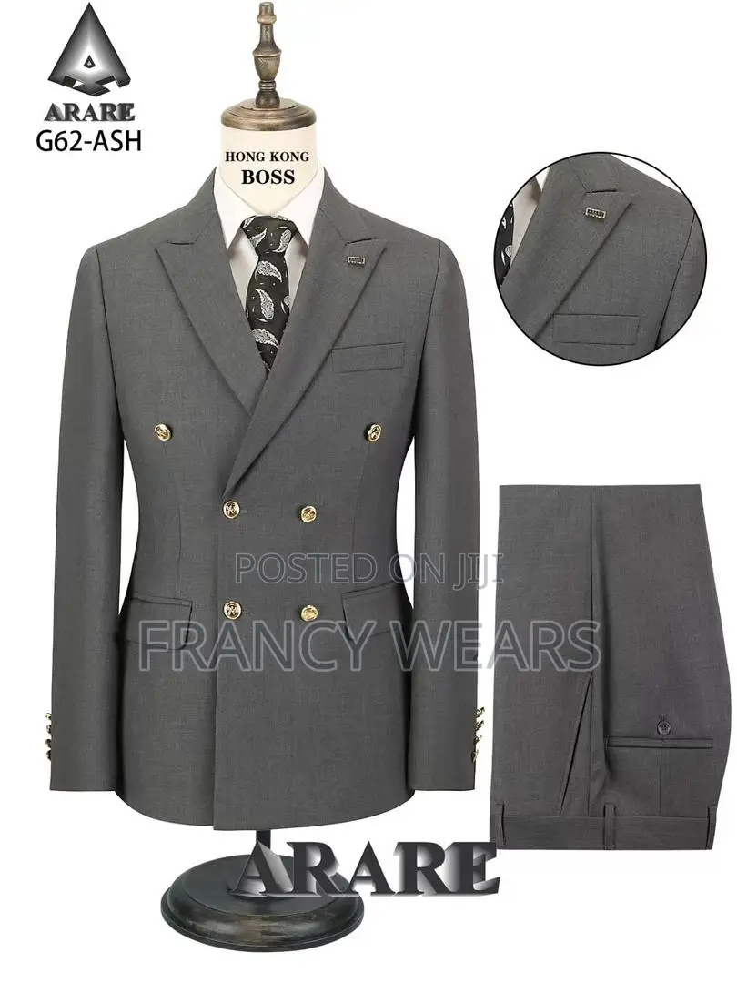 Pure Quality Double Blested Suits Available