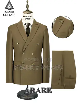 Pure Quality Double Blested Suits Available