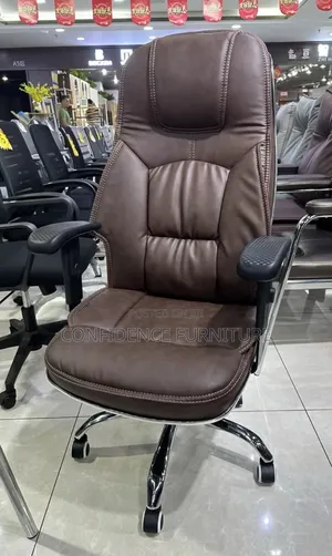 Original Leather Office Swivel Chair And T