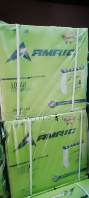 Amric 12v/240ah Tubular Battery