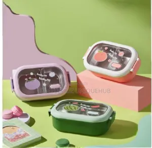 Children Dual Compartment Lunch Box