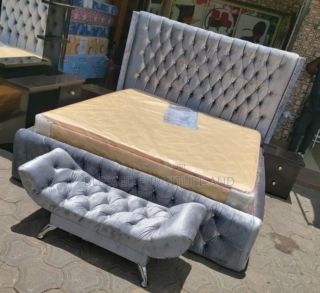 Upholstery High Rest Bedframe 6x6