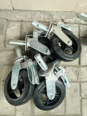 Castor Wheel Pipe 8"
