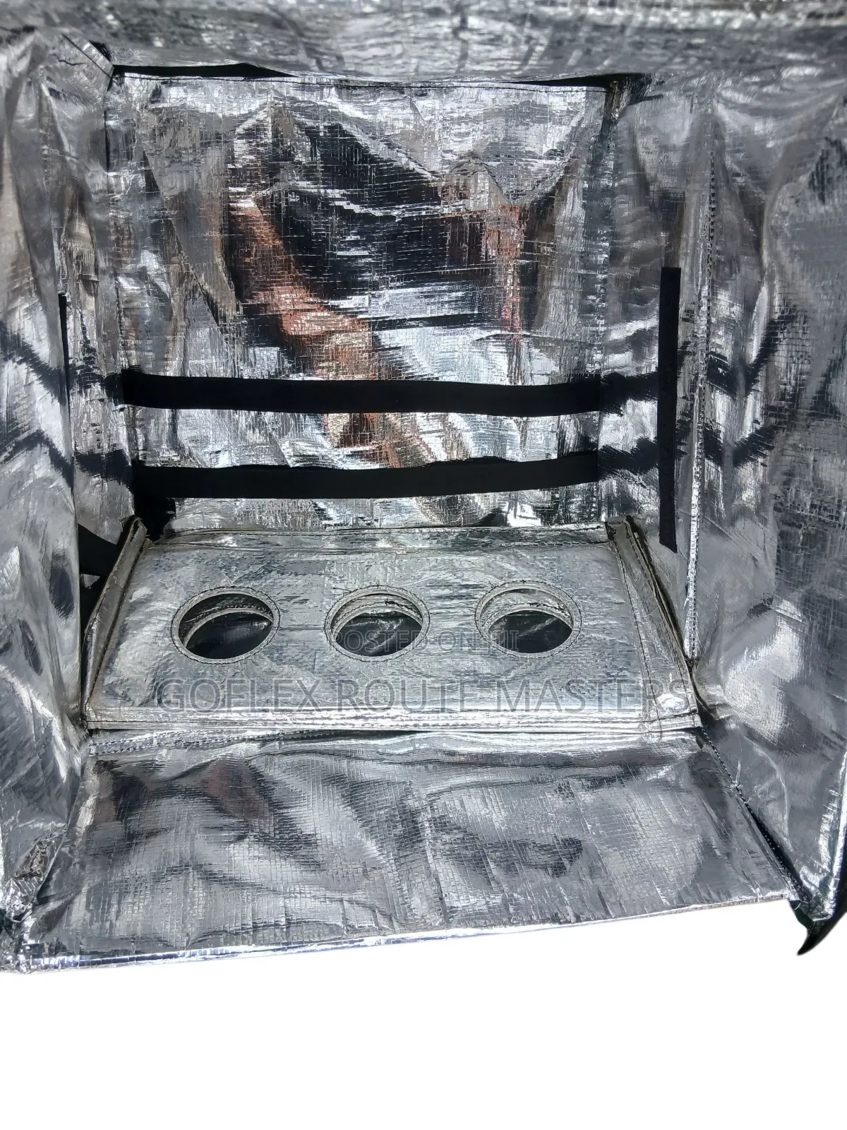 Expandable/Foldable Insulated Food Delivery Bag