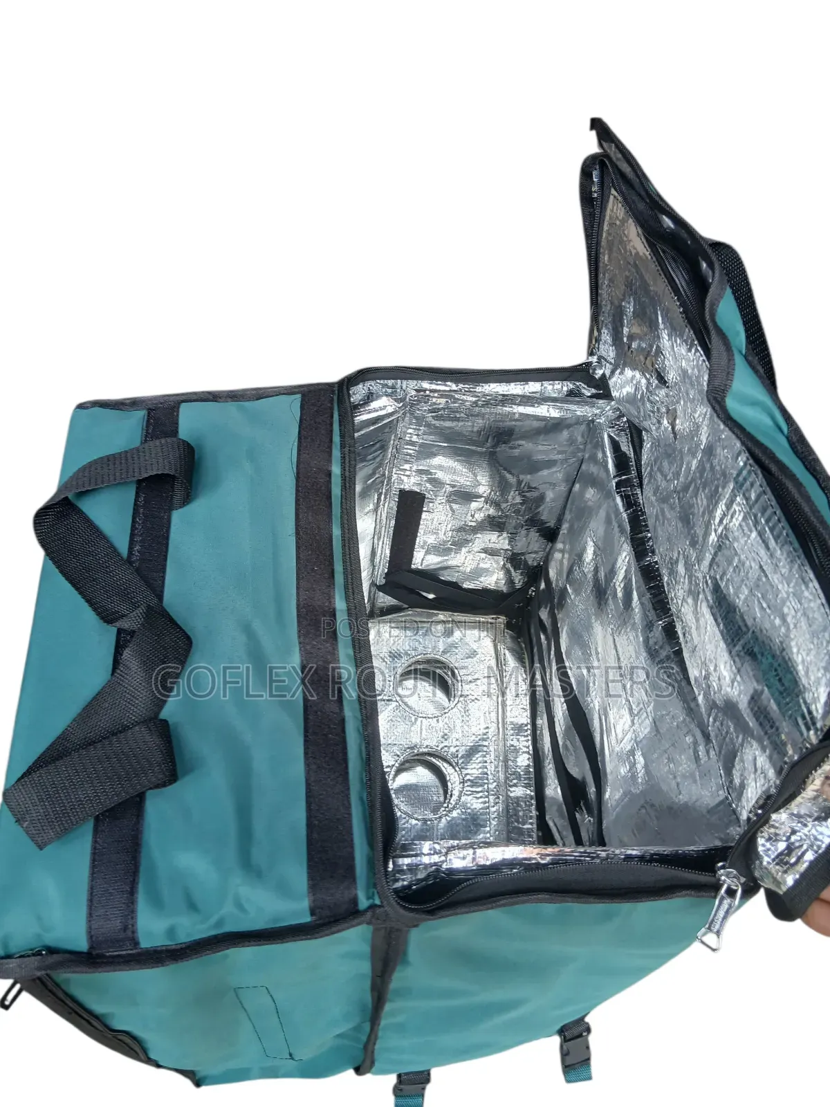 Expandable/Foldable Insulated Food Delivery Bag