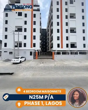 4bdrm Apartment in Lekki Phase 1 for rent