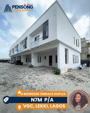 4bdrm Duplex in Harris Drive, VGC / Ajah for rent