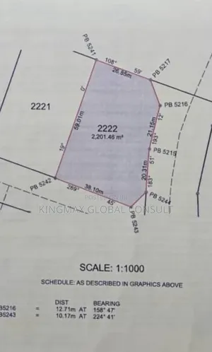 Residential Plot for Sale - Jahi: Size -2.201,46m