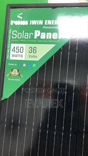 Quality New Solar Panel 450watts/36vlts