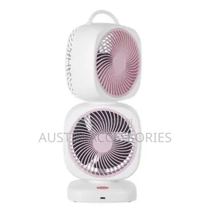 Double Head Desktop Rechargeable Circulation Fan