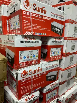 220 Ahms Dry Cell Gel Sunfit Battery