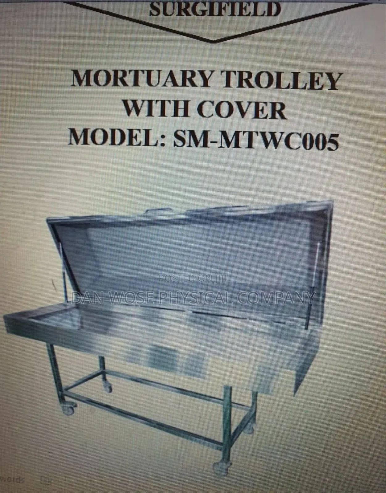 Mortuary Trolley