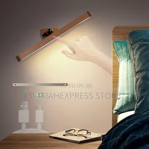Led Wooden Bar Wall Lamp With Touch Control