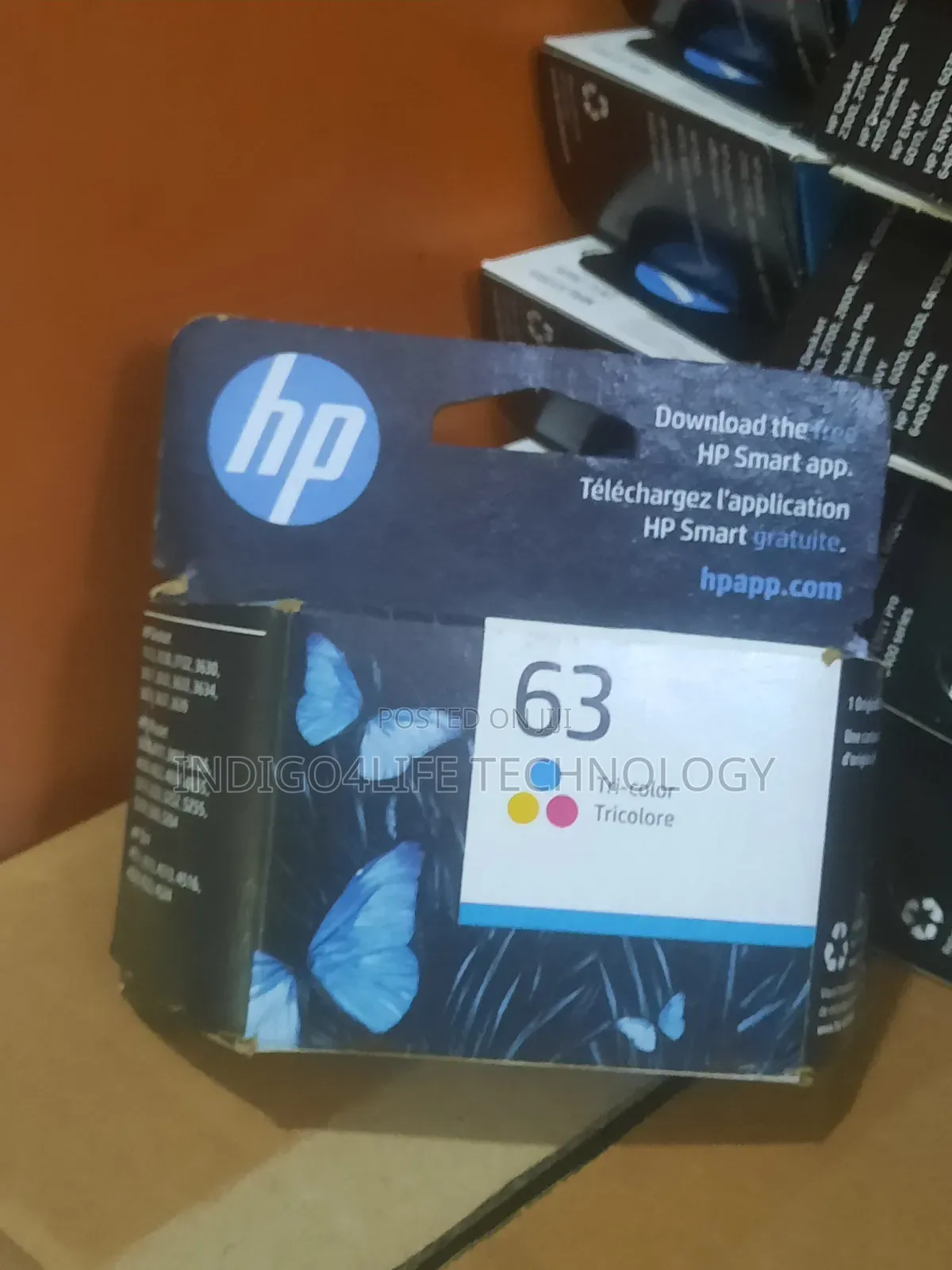 Hp 63 Ink Black Colour
