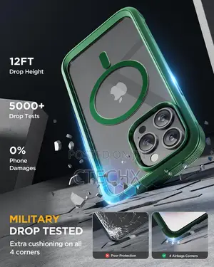 Miracase Magnetic Case for iPhone 15 Pro Max Case 6.7-Inch
