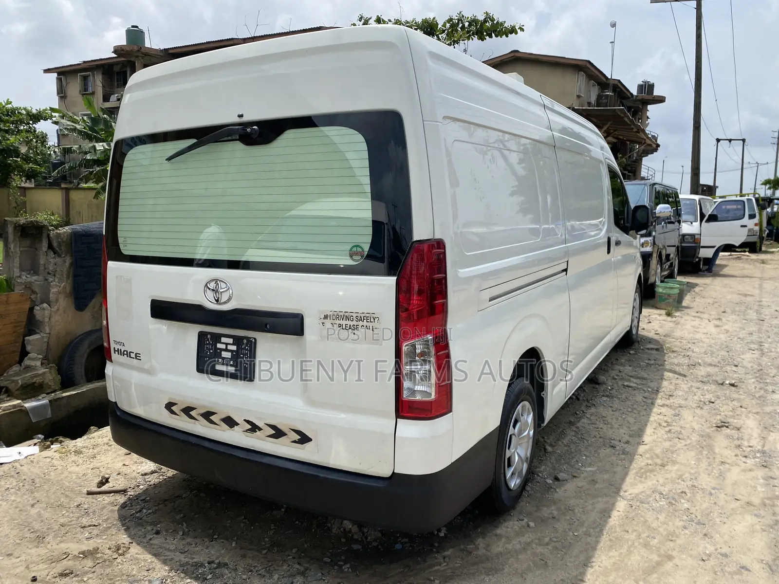 Toyota HiAce 2023 White