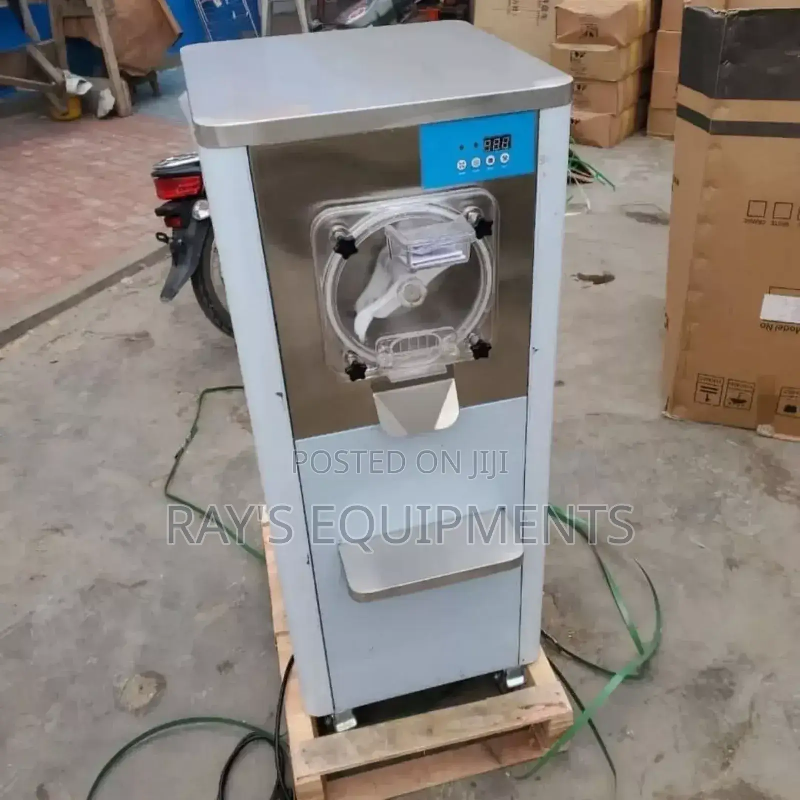Standing Batch Ice Cream Machine