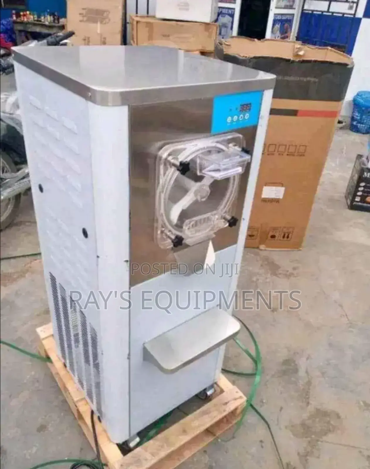 Standing Batch Ice Cream Machine