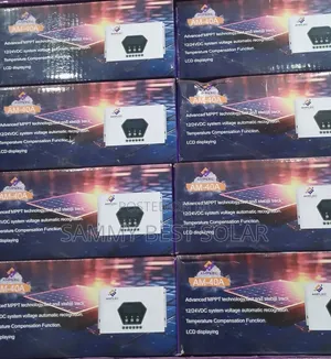 40ah Solar Charge Controller MPPT Amplec