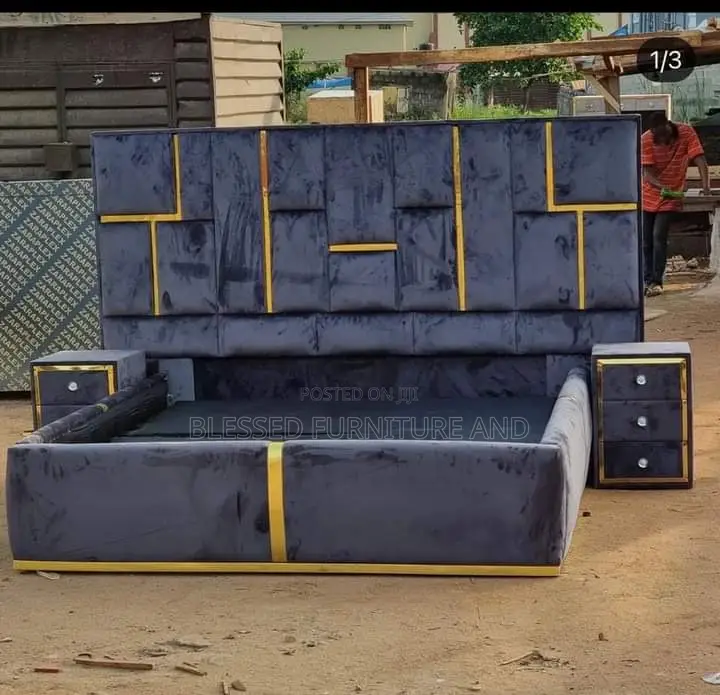 Luxury Quality High Back Rest Bedframe 6by6