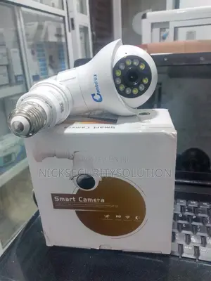 Smart 360 Degree PTZ Camera Bulb