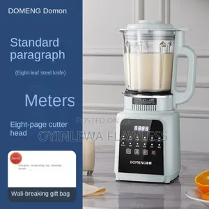 New Domeng Dmj1 Electric Touch Button Cooker Crusher Blender