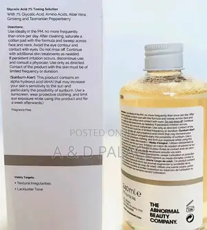 The Ordinary Glycolic Acid 7% Toning Solution