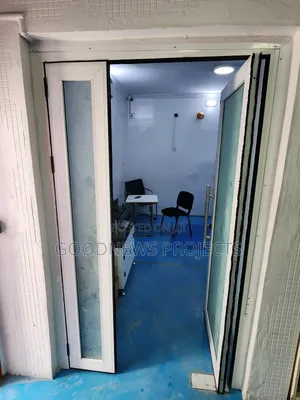 White Aluminium Swing Door