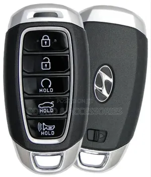 Hyundai Elantra 21-23 5 Butns Metallic Silicone Car Keycover