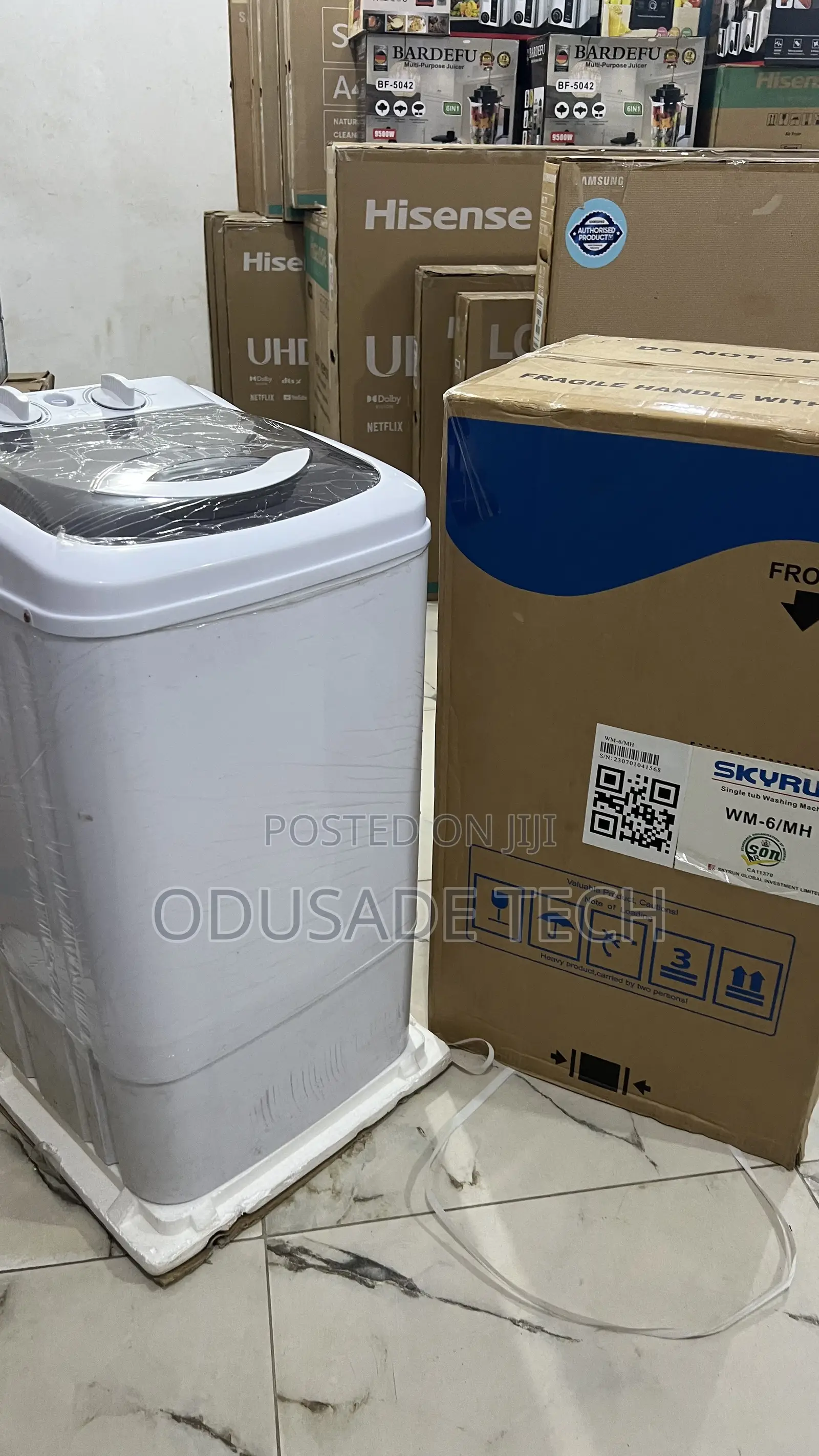 Skyrun Wm-6/Mh – Single Tub Washing Machine for Quick Wash