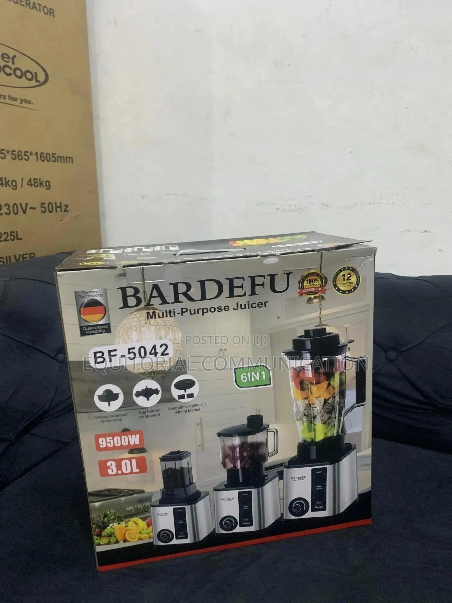 Bardefu High Power Juicer Blender 9500w