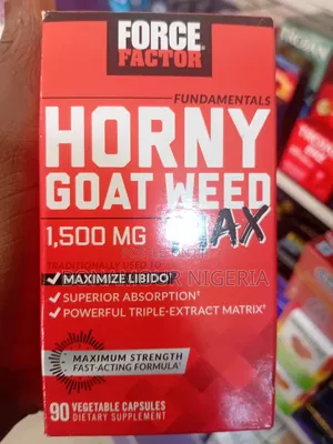 Force Factor Horny Goat Weed 1500mg X90 Veg Caps