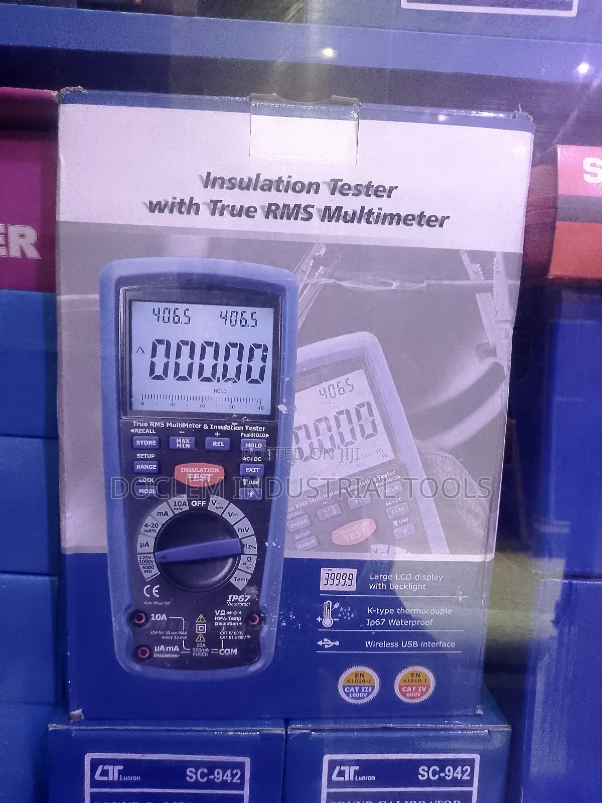 Multifunctional Multimeter With Insulation Tester