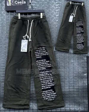 Crazy Joggers.